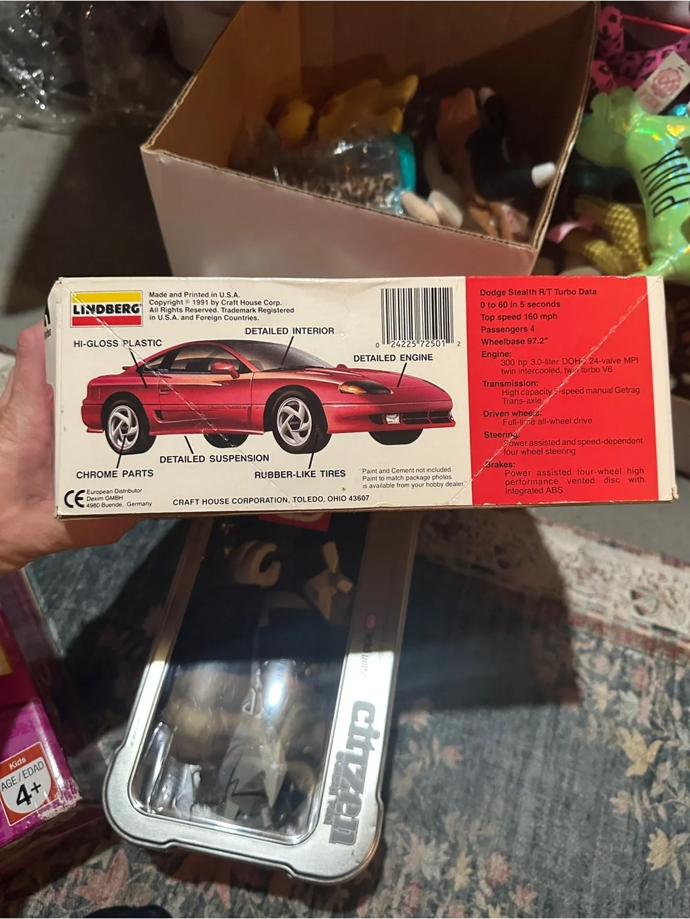 Vintage 1991 Lindbergh Dodge Stealth R/T Turbo